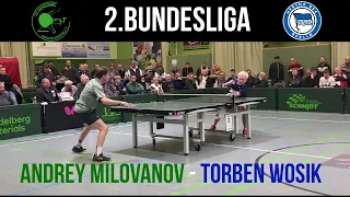 Ganz mutiger Auftritt gegen Altmeister! | Milovanov vs. Wosik | 2.Bundesliga