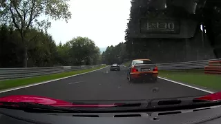 Ferrari F430 v Peugeot 106 @ The Nurburgring