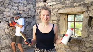 Summer Days on Our Little Farm Renovating an Old Stone House