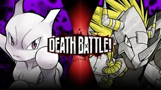 Death Battle Fan-Made Trailers: Mewtwo VS BlackWarGreymon (Pokémon VS Digimon)