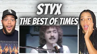 SO NICE!| FIRST TIME HEARING Styx  - The Best Of Times