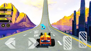 Formula Car Stunts 3D - Impossible Formula Mega Ramp Simulator #2 - Gameplay Android