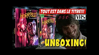 HORRIBLE ★ COLLECTOR BLU-RAY + VHS ESC VIDÉO CLUB COLLECTION UNBOXING!