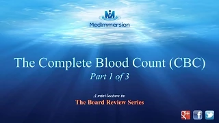 Complete Blood Count pt1