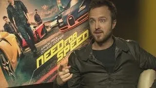 Aaron Paul teases reporter for NOT watching Breaking Bad