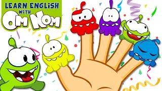 Five Little Finger Family Song | Nursery Rhymes & Kids Songs | Learn English With Om Nom