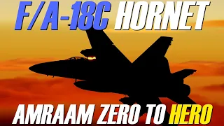 DCS WORLD 2.7 UPDATE - F/A-18C Hornet Beginner Series: AIM-120C AMRAAM Tutorial #F18hornet