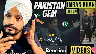 Imran Khan Latest Tiktok Videos | Indian Reaction on Imran Khan New Tiktok Edits | PTI Imran Khan |