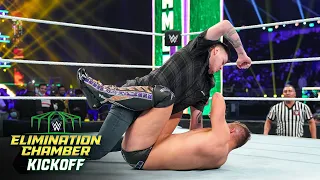 Dominik Mysterio delivers right hand to Miz: WWE Elimination Chamber 2022 (WWE Network Exclusive)