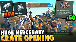 Building the NEW Assembly + Workshop (HUGE Mercenary Crate Opening) in Last Day on Earth Survival