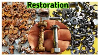 Nut Bolt Restoration | Cd 70 Restoration Nut Bolt | Nut Bolt | Cd 70 All Bolts | Bikes Garage