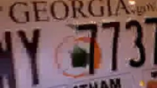 The new Georgia license plate