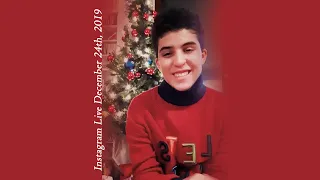 Lukas Alexander Instagram Live (December 24th, 2019)