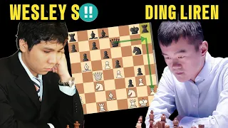 Stunning Rook And Queen Sacrifice | Wesley So vs Ding Liren, 2015