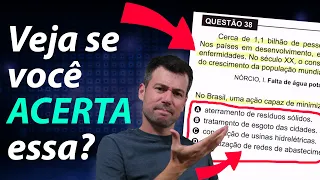 Resolvendo Questões do ENCCEJA 2021