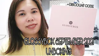 UNBOXING GLOSSYBOX SEPTEMBER 2021 + OCTOBER 2021 SNEAK PEEK | SUBSCRIPTION BOX | UNBOXINGWITHJAYCA