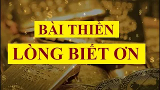 Bài thiền LÒNG BIẾT ƠN [ Nghe mỗi ngày] Sức mạnh tiềm thức || Luật hấp dẫn