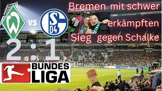 SV Werder Bremen vs FC Schalke 04 -Stadionvlog aus Bremen
