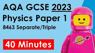 PANIC REVISION - AQA 2023 Physics Paper 1 in 40 Minutes