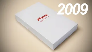 unboxing an AppleCare replacement iPhone from 2009!