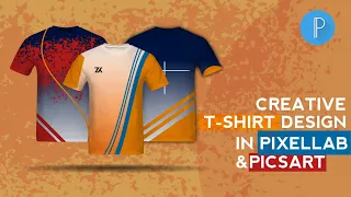 T-Shirt design in Mobile Phone | Design shirt in Pixellab and PicsArt| ZK CREATION