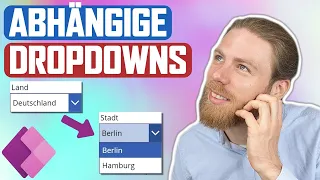 DropDowns erstellen, befüllen und voneinander abhängig machen | Powerapps