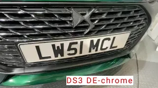 Citroen DS3 De-chrome