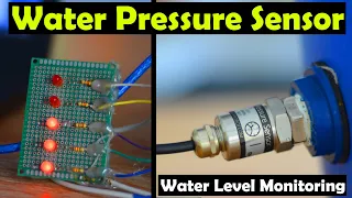 Arduino Water Pressure Sensor Project, Water Level Pressure Sensor, Water pressure monitoring