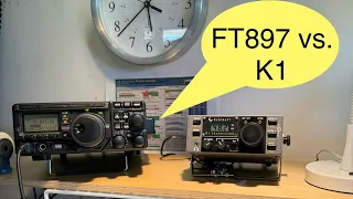 Which receives better if you add a CW Filter? FT-897 or my K1