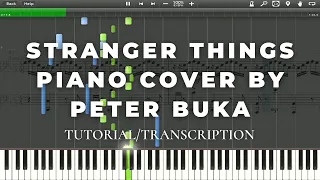 Stranger Things on PIANO by Peter Buka