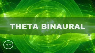 Theta Binaural Beats - Pure Frequency - Ideal for Relaxation / Creativity / Meditation