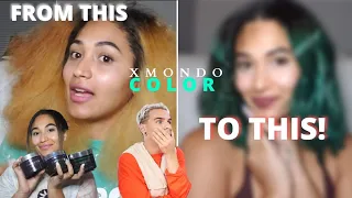 XMONDO COLOR REVIEW | Dying My Hair TEAL [Tutorial]