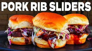 Country Style Pork Rib Sliders Smoked On The Pit Barrel Cooker