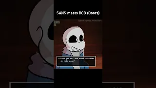 SANS meets BOB (Roblox Doors Animation)
