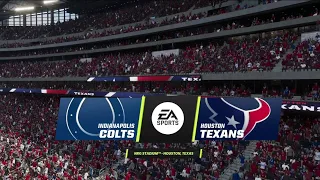 Colts vs Texans Week 1 Simulation (All-Time Teams)