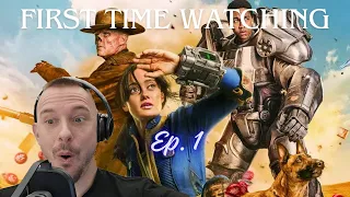 First Time Watching!! Fallout fan watches TV series episode 1 reaction and review!