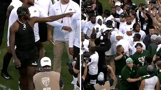 Colorado & Colorado State players SEPARATED after pregame clash 😳 | ESPN College Football