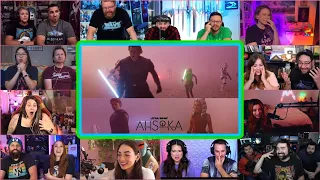 Youtubers React To Ahsoka  | Ahsoka Ep 5 Live Action Clone Wars Reaction Mashup