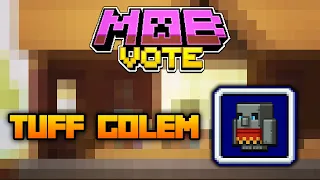 NOUVEAU MOB: Le Tuff Golem❗Pour Minecraft 1.20 🐲 - Minecraft Mob Vote 2022 🌍