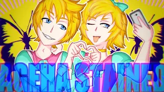 + VPR  VSQX【 Kagamine Rin & Len 】 Ageha Stained ~ReArrange~  アゲハステーンド - Vocaloid cover | Cirty_09