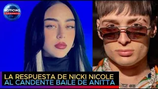 Peso Pluma ni se esperó la respuesta de Nicki Nicole al candente baile de Anitta #pesopluma #anitta