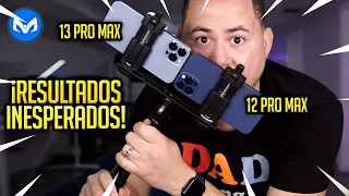 iPhone 13 Pro Max vs iPhone 12 Pro Max COMPARACION DE CAMARAS!!!!!!!!!