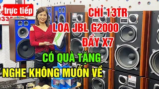 Loa Rẻ Quá/ Cả bộ Hát chỉ có 13tr thôi ( LOA JBL G2000 - ĐẨY X7 - TẶNG MIC KHÔNG DÂY) : 0963889192