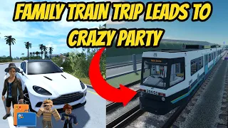 Southwest, Florida Roblox l Family Train Trip to Greenville PARTY rp