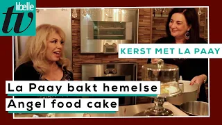 Patricia Paay bakt een hemelse 'angel food cake' (en jij kunt dat ook)