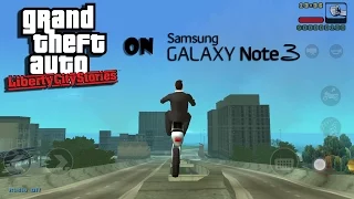 GTA: Liberty City Stories on Samsung Galaxy Note 3