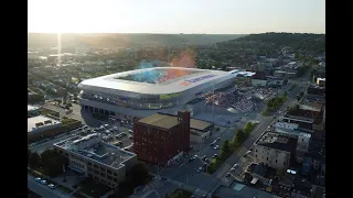 FC Cincinnati MLS Stadium Progress Tour