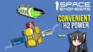 Ship Hydrogen Power is Much Better With Automatons, Space Engineers