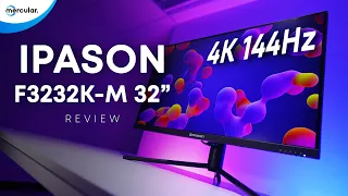 รีวิว IPASON F3232K-M จอ 32 นิ้ว 4K 144 Hz คุ้มสุดในตลาด!