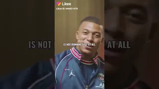 Mbappe parle de soi même#short